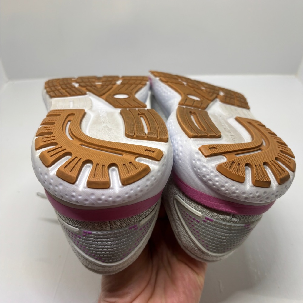 Brooks Ghost 16 Women’s 9.5 Wide Running Shoes Gray Mesh Gum Sole Comfort Traine - Picture 10 of 12